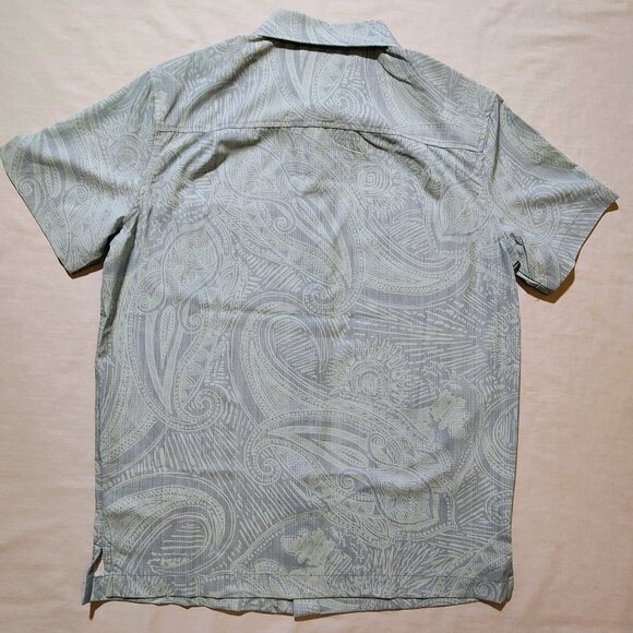 Dockers Men's Small Short Sleeve Button-down Hawaiian Design Shirt NWT - Picture 3 of 14
